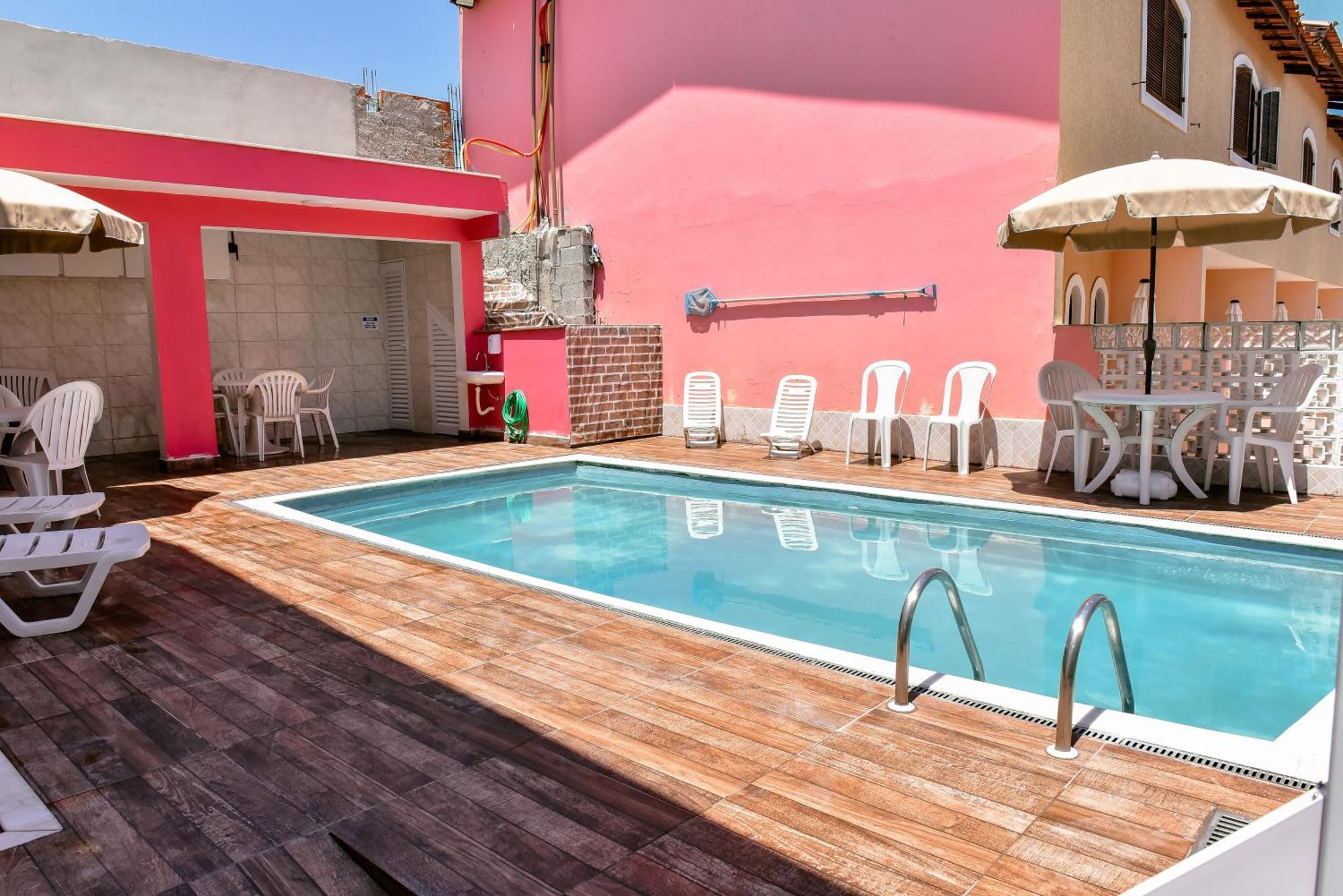 Chales Por Temporada No Villagio Santa Monica, Em Карагуататуба Экстерьер фото